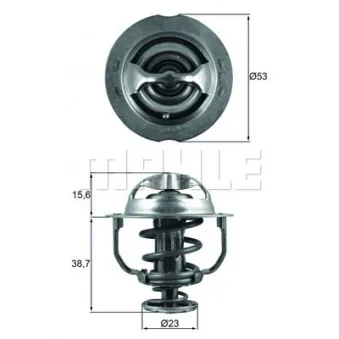 Thermostat d'eau BEHR OEM 06K121113E