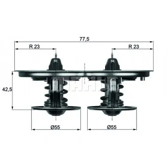 Thermostat d'eau BEHR TX 32 85D