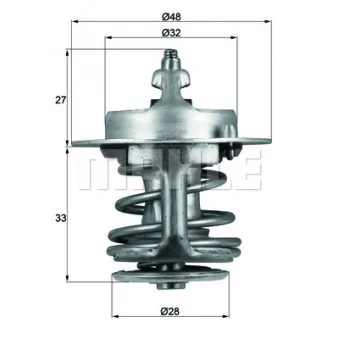 BEHR TX 63 88 - Thermostat d'eau