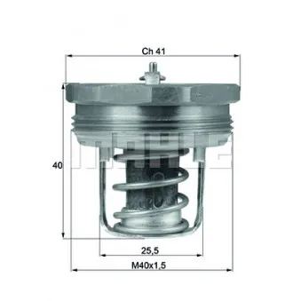 Thermostat, liqiuide de refroidissement SAMAXX CTM-CH-009
