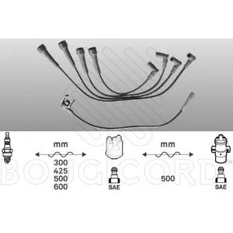 Kit de câbles d'allumage EFI AUTOMOTIVE OEM 941145200717
