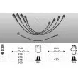 Kit de câbles d'allumage EFI AUTOMOTIVE [3466]