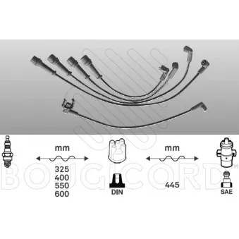 Kit de câbles d'allumage EFI AUTOMOTIVE OEM RBU3