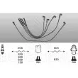 Kit de câbles d'allumage EFI AUTOMOTIVE [7233]