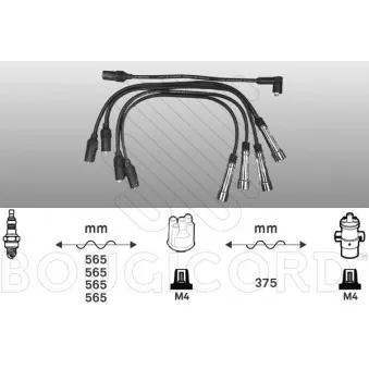 EFI AUTOMOTIVE 7240 - Kit de câbles d'allumage