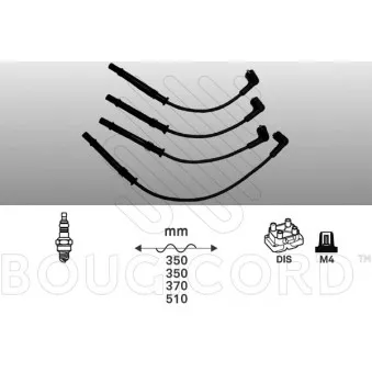 EFI AUTOMOTIVE 8115 - Kit de câbles d'allumage