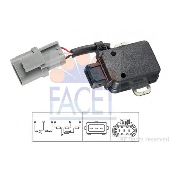 Capteur, position du papillon FACET OEM 2262071L03