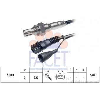 Sonde lambda FACET OEM 078906265