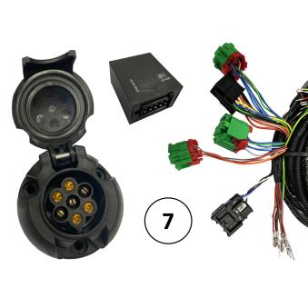 Kit électrique, dispositif d'attelage BOSAL 016-488 pour CITROEN C4 2.0 HDi - 110cv