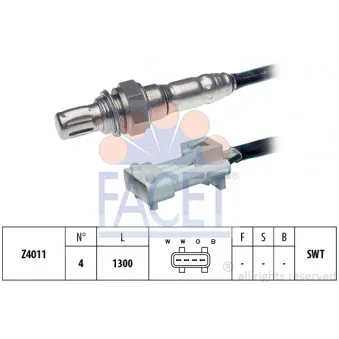 Sonde lambda FACET OEM 16288C