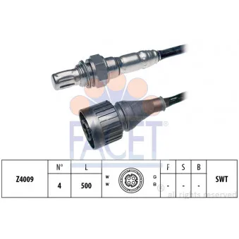 Sonde lambda FACET OEM 11781735499