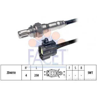 Sonde lambda FACET OEM FS8A18861