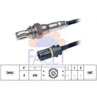 Sonde lambda FACET OEM A0005407317