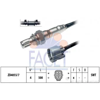 Sonde lambda FACET OEM 36533PNBG00
