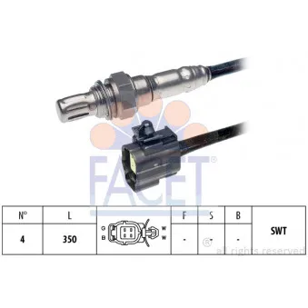 FACET 10.8100 - Sonde lambda