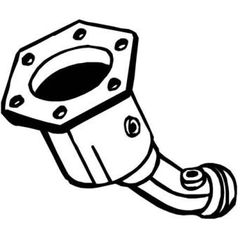 Filtre à particules / à suie, échappement BOSAL 095-551