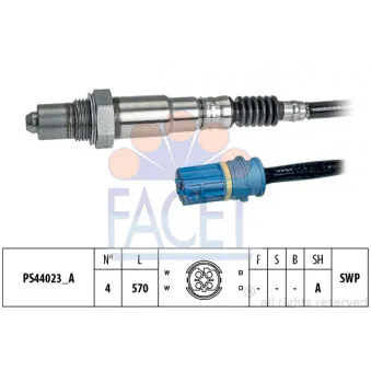 Sonde lambda FACET OEM 11787614322