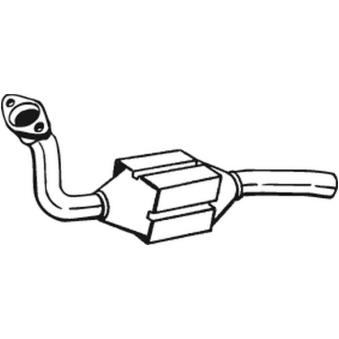 Catalyseur BOSAL 099-869 pour CITROEN JUMPY 2.0 HDI 95 - 94cv
