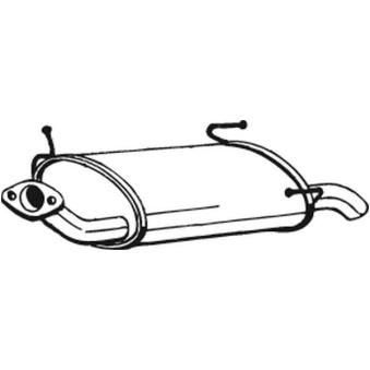 Silencieux arrière BOSAL OEM B010M85A04CA