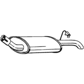Silencieux arrière BOSAL OEM 6587738