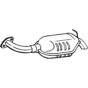 Silencieux arrière BOSAL 171-019 pour MAZDA 6 2.0 - 147cv