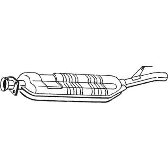 Silencieux central BOSAL OEM 2024902721