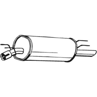 Silencieux arrière BOSAL OEM 5852728