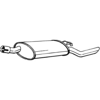 Silencieux arrière BOSAL OEM 90399023