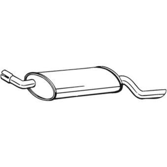 Silencieux arrière BOSAL [185-439]