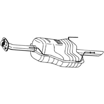 Silencieux arrière BOSAL OEM 9012078