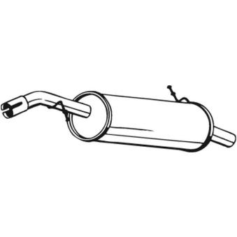 Silencieux arrière BOSAL OEM 1730HX Silencieux arrière BOSAL OEM 1730HX