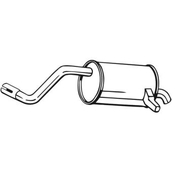 Silencieux arrière BOSAL [200-515]