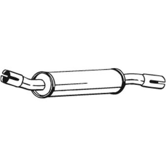 Silencieux central BOSAL 228-253