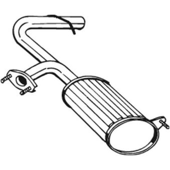 Silencieux arrière BOSAL [229-501]