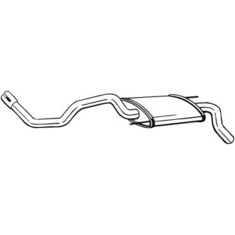 Silencieux arrière BOSAL 233-605 pour VOLKSWAGEN POLO 100 1.4 16V - 100cv Silencieux arrière BOSAL 233-605 pour VOLKSWAGEN POLO 100 1.4 16V - 100cv