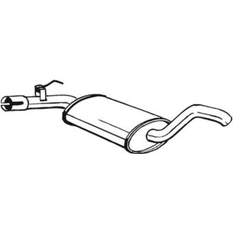 Silencieux central BOSAL OEM 1H0253409G