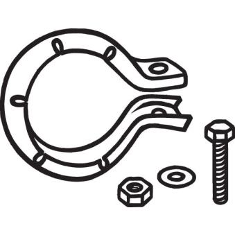 Bandes de caoutchouc, échappement BOSAL 250-003