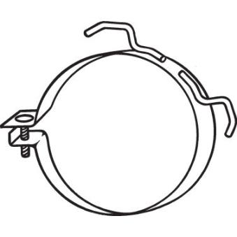 Bandes de caoutchouc, échappement BOSAL 251-945