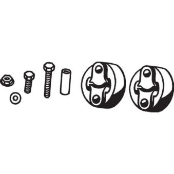 Pièce de serrage, échappement BOSAL 254-010