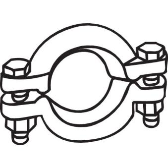 Pièce de serrage, échappement BOSAL 254-039