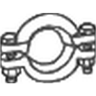 Pièce de serrage, échappement BOSAL 254-702 pour SEAT IBIZA 2.0 - 180cv