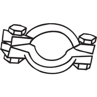 Pièce de serrage, échappement BOSAL 254-930 pour RENAULT MEGANE 1.6 16V - 107cv