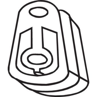 Bandes de caoutchouc, échappement BOSAL 255-052 pour RENAULT MASTER 2.5 TD - 85cv