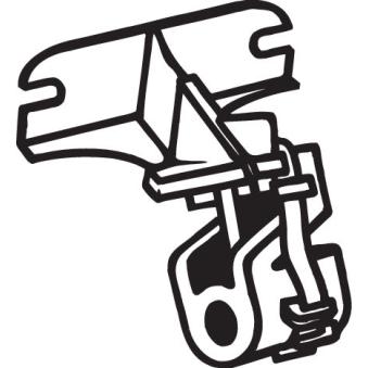 Bandes de caoutchouc, échappement BOSAL OEM 1755E2