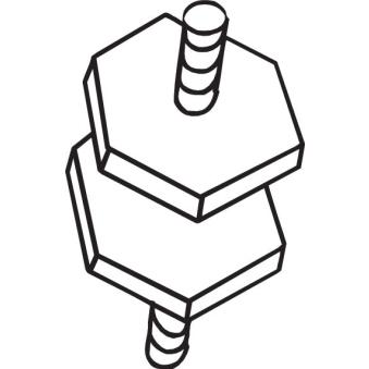 Bandes de caoutchouc, échappement BOSAL OEM 7700523095