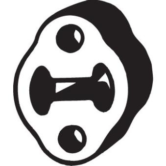 Bandes de caoutchouc, échappement BOSAL 255-385 pour TOYOTA PROACE 2.5 TD - 101cv