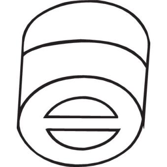 Bandes de caoutchouc, échappement BOSAL OEM 0801909