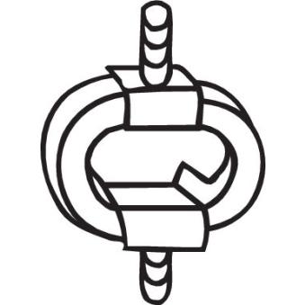 Bandes de caoutchouc, échappement BOSAL [255-511]