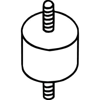 Bandes de caoutchouc, échappement BOSAL [255-517]