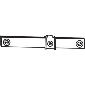 Bandes de caoutchouc, échappement BOSAL 255-677